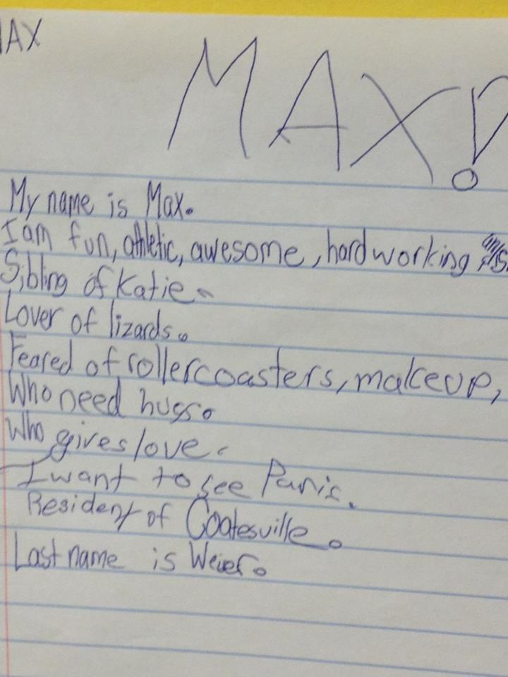 Max new school self intro